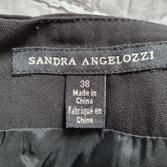Sandra Angelozzi Black Skirt Size 38 - Picture 4 of 8